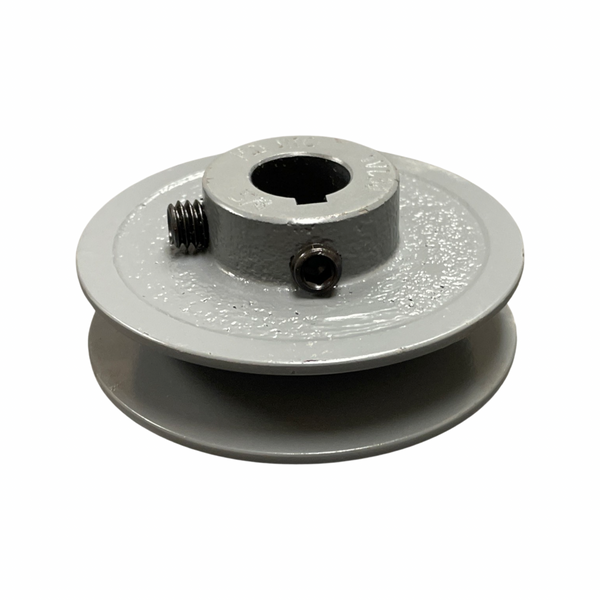 1VL34-1/2 Variable Pitch Sheave – 1/2" Finished Bore, 1 Groove, 3.15" OD – Fits 3L, 4L, 5L, A & B Belts – 2-Piece Design