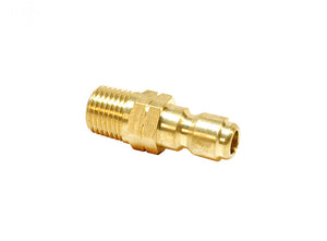 PLUG BRASS MPT 1/4" - MIN 2 | PRESSURE WASHER PARTS | Ball Bearings | Belts | USA Bearings & Belts