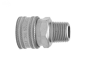 SOCKET BRASS MPT 1/4" | PRESSURE WASHER PARTS | Ball Bearings | Belts | USA Bearings & Belts