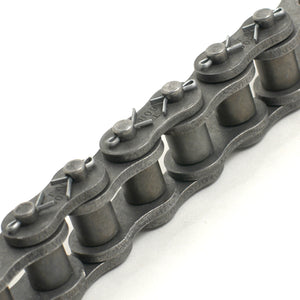 80-1C Cottered Steel Chain 50' | 80-1R SINGLE STRAND CARBON STEEL | Ball Bearings | Belts | USA Bearings an Belts