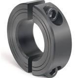 2SC-056 | Black Oxide Double Split Shaft Collar | Ball Bearings | Belts