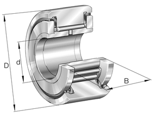 NATR8-X-PP   Yoke Roller | USA Bearings & Belts