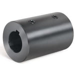 RC-200KW | Black Oxide Rigid Coupling With Keyway | Ball Bearings | Belts | USA Bearings & Belts