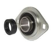 SAPFL206-18 | 2 Bolt Pressed Steel Flange Unit | Ball Bearings | Belts | USA Bearings & Belts