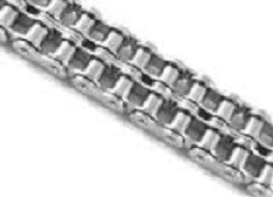 Stainless Steel Double Roller Chain 10' 100-2SS  | 100-2R DOUBLE STRAND STAINLESS STEEL | Ball Bearings | Belts | USA Bearings an Belts