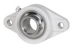 UCFLPL206-20SS | Thermoplastic 2-Bolt Flange Units | Ball Bearings | Belts | USA Bearings & Belts