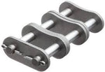 Stainless Steel Cottered Connector Link 100-2SS  | 100-2R DOUBLE STRAND STAINLESS STEEL | Ball Bearings | Belts | USA Bearings & Belts