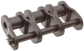 80-3C  Cottered Offset Link | 80-3R TRIPLE STRAND CARBON STEEL | Ball Bearings | Belts | USA Bearings an Belts